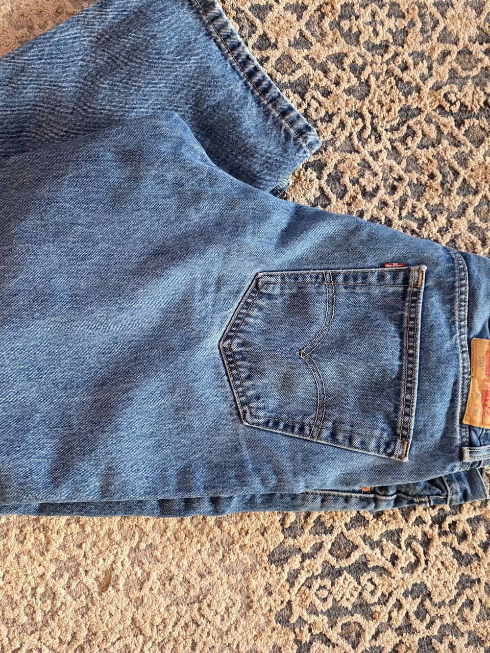 Levi's Men's Blue Straight Jeans